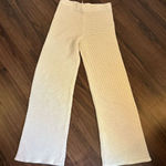 NWT House of Harlow 1960 cream sequin knit pants small Photo 0