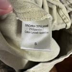 Young Fabulous and Broke Wide Leg Baggy Pant Women S Tan Green Cotton Minimal Boho Photo 8