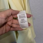 Babaton NWT Amira Chamomile Yellow Mini Wrap Dress Size Medium Photo 6