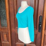 Material Girl Macys Crop Top Long Sleeve Shirt New Photo 3