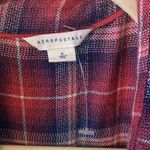 Aeropostale  Small Women's Teen Plaid Print Button-Down Long Sleeve Shirt Photo 1