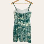 Emory park Emory Park Scene Dress Shirred Smocked Vacation Unique Pattern Print Sheath Photo 1