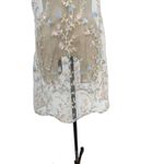 Dolls Kill  Sugar Thrillz Forbidden Garden Dress Embroidered Floral Sheer Medium‎ Photo 4