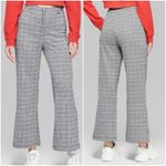 Wild Fable • plaid check wide leg zip pants Photo 37