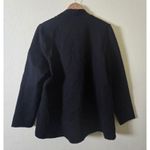 Franne Golde The Perfect Ponte Blazer Black Women's Size XXL Rayon Nylon Blend Photo 3