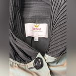 Janska Windbreaker Women’s Size XS Hooded Iridescent Flowy USA Spooky Creepy Blue Photo 7