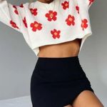 Princess Polly  Black Shelby Mini Skirt size 6 Photo 9