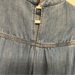 Velvet Heart Tiered denim midi dress with pintuck detail and pockets, size XS, NWOT Photo 6