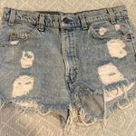 Levi’s distressed denim shorts  Photo 0