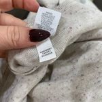 J.Jill Pure Cream Speckled Open Front Linen Silk Blend Cardigan Size M/L Photo 6