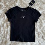 Darc Sport She SSDD NGFU Baby Tee Black Size Medium Photo 3