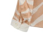 FRNCH  Paris V-neck Tie Front Lightweight Printed Blouse Top S M Photo 3