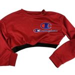 Champion Women's Crop Top Sweater Photo 2