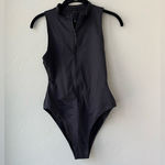 SKIMS Zip Front Sleeveless One-Piece Swimsuit S Photo 3