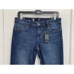 Kut From The Kloth Jeans Size 6 Donna Midrise Crop Skinny Distressed Raw Hem NWT Photo 1