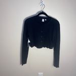 Aritzia NWT  Waffle West Long Sleeve Black Size Large Photo 4