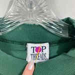 The Vintage Shop Vintage 90s Nature Embroidered Deer Mock Neck Lazy F Ellisburg PA Thrashed Tee L Photo 2