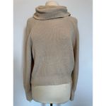 Pistola  Hadley Distressed Hem Turtleneck Sweater Dove Size Medium Photo 1