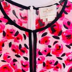 Kate Spade  NY Mini‎ Rose Floral Silk Dress Long Sleeve Short Sun 4 Photo 6
