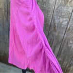 Avenue Pink Flowy Ruched Arm 3/4 Sleeve Top Size 3X Photo 10
