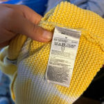 Old Navy  Yellow Tie Dye Crewneck Cotton Sweater Photo 3