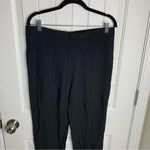 Chloé Chloe black pleated front straight‎ leg pants size 40 or size large US Photo 3