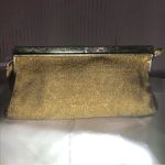 Antique vintage gold beaded handbag. Photo 3