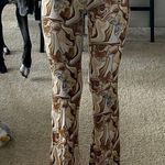 PacSun Retro Butterfly Flare Pants Photo 0