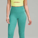 Lululemon  Wunder Train HR Tight w Pockets 25” Blaze Maldives Green 12 Photo 0