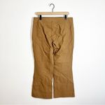 Vince  Kick Flare Crop Pant Toffee Brown Pants Size 10 Photo 3