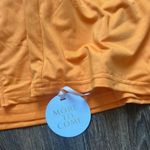 Mieko Cowl Back Dress in Orange Photo 1