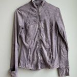 Lululemon Define Jacket Dye Ice Wash Violet Verbena Pink Purple Size 8 Medium Photo 0