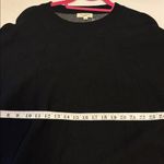 Max Studio LONDON BLACK AND OFF WHITE HANDKERCHIEF STYLE SWEATER SIZE MEDIUM Photo 12