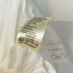 Free People  Sachi Long Sleeve Ruffle Minidress in Ivory Size Small Photo 7