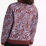 Madewell (Re)sourced Cotton Oversized Sweatshirt in Tigerized Print Photo 1