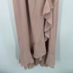 Show Me Your Mumu Jess Dress Size Small NWT Ruffle Bridesmaid Midi Dusty Blush Photo 8