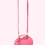 Stoney Clover Lane Guava HEART Crossbody Bag NWT Photo 11