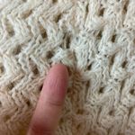 Vintage Poncho Cape Sweater XS S Fringe Open Knit Button Up May Knitting Co Photo 9