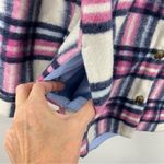 Vineyard Vines Vineyard Vines Brushed Shirt Jacket Size XS Pink BlueOversized Plaid Shacket Photo 6