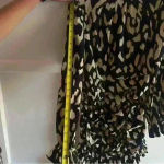 None Women Multicolored Allover Print  Sleeve  Ruffle Dress size S Photo 8