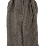 Anthropologie Cozy Knit Fringe Scarf Neutral Winter Fall Layering Photo 0