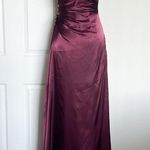 Galina Signature Charmeuse Draped Strappy Dress Red Size 2 Photo 4