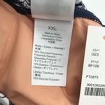 J.Crew Hipster Curved-Waist Cheeky Bikini Bottom Magnolia Floral Navy Blue XXL Photo 3