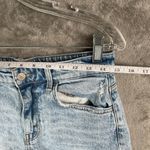 Vervet Distressed Cutoff Denim Shorts Women’s M Light Wash Raw Hem Y2K Grunge Blue Size M Photo 3