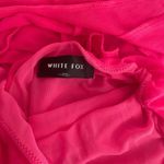 White Fox Boutique Hot Pink Halter Dress Photo 4