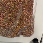 White Birch Pink Sequin Strapless Dress Size XL Photo 3