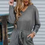 She & Sky Olive Romper Photo 0