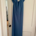 Forever 21  Blue Satin Dress Photo 3