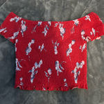 Arizona  Crop Top Off-The-Shoulder Photo 0