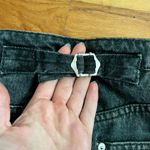 Free People Denim Black Mini Skirt Photo 4